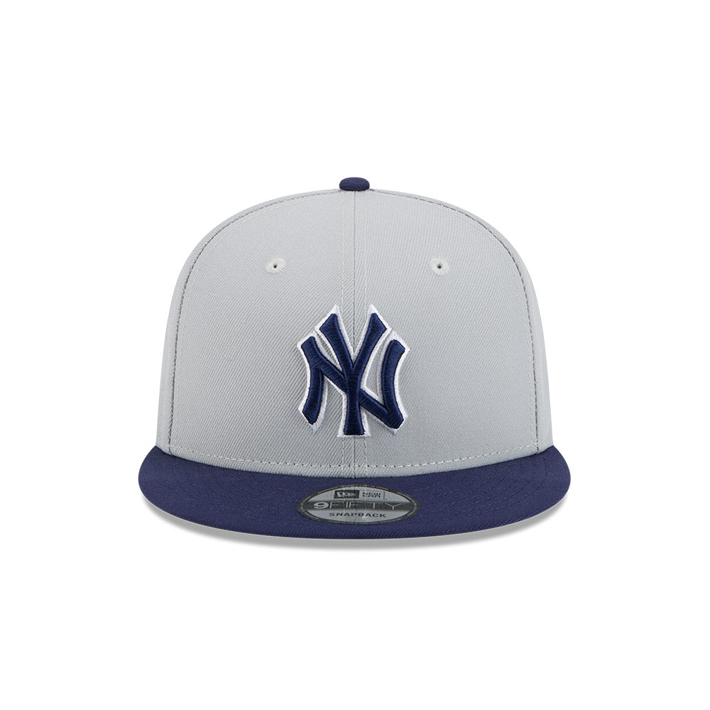 New Era 9FIFTY New York Yankees Two Toned Color Pack Adjustable Cap - Grey/Navy