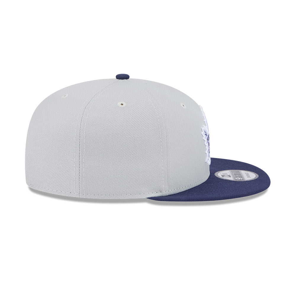 New Era 9FIFTY Toronto Maple Leafs Two Toned Color Pack Adjustable Cap - Navy