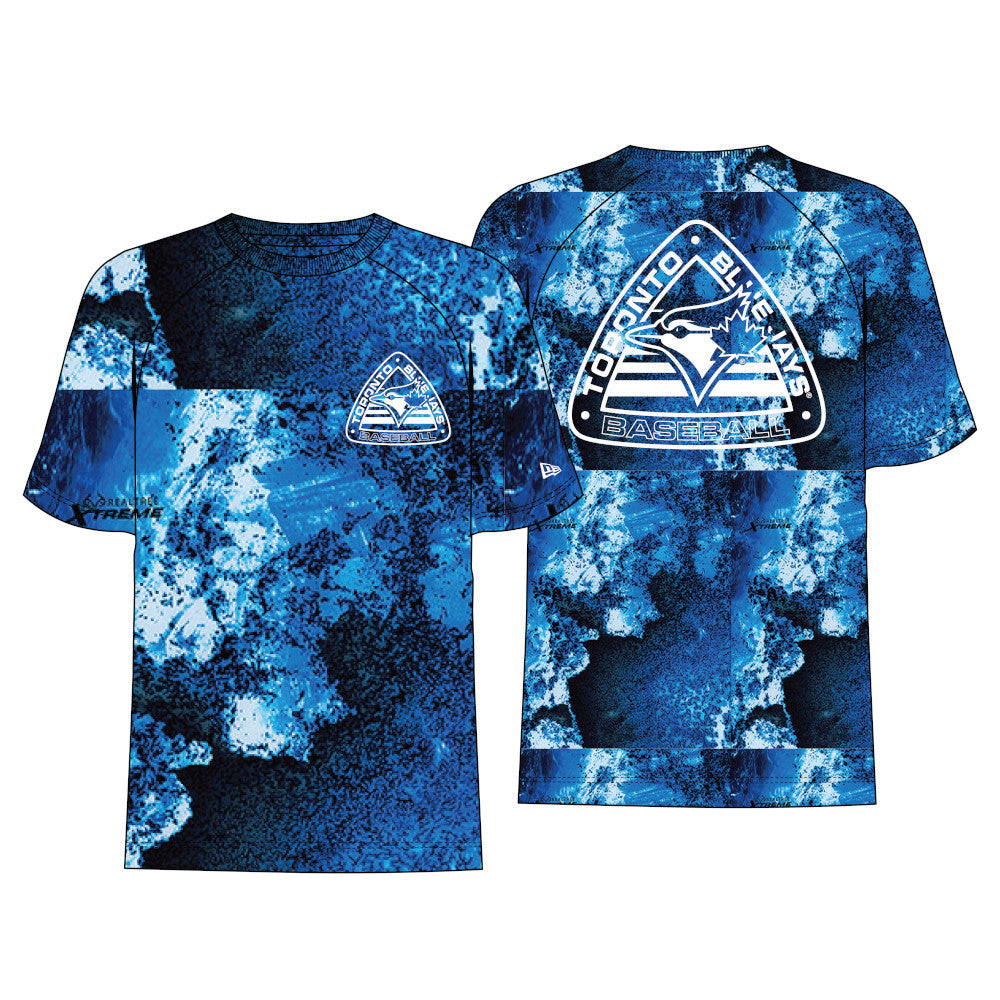 New Era MLB Toronto Blue Jays Logo Tie Dye T-shirt - Blue