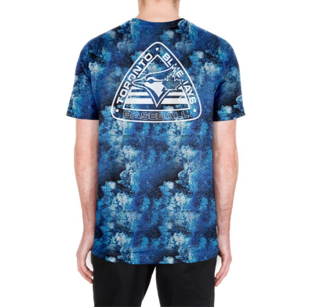 New Era MLB Toronto Blue Jays Logo Tie Dye T-shirt - Blue