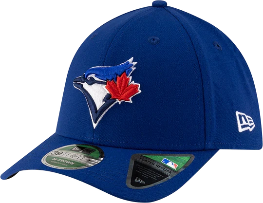 New Era MLB Toronto Blue Jays 39THIRTY M-Crown Player Replica Fitted Cap - Royal Blue