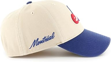 '47 MVP MLB Montreal Expos Fairfield Adjustable Cap - Cream/Blue