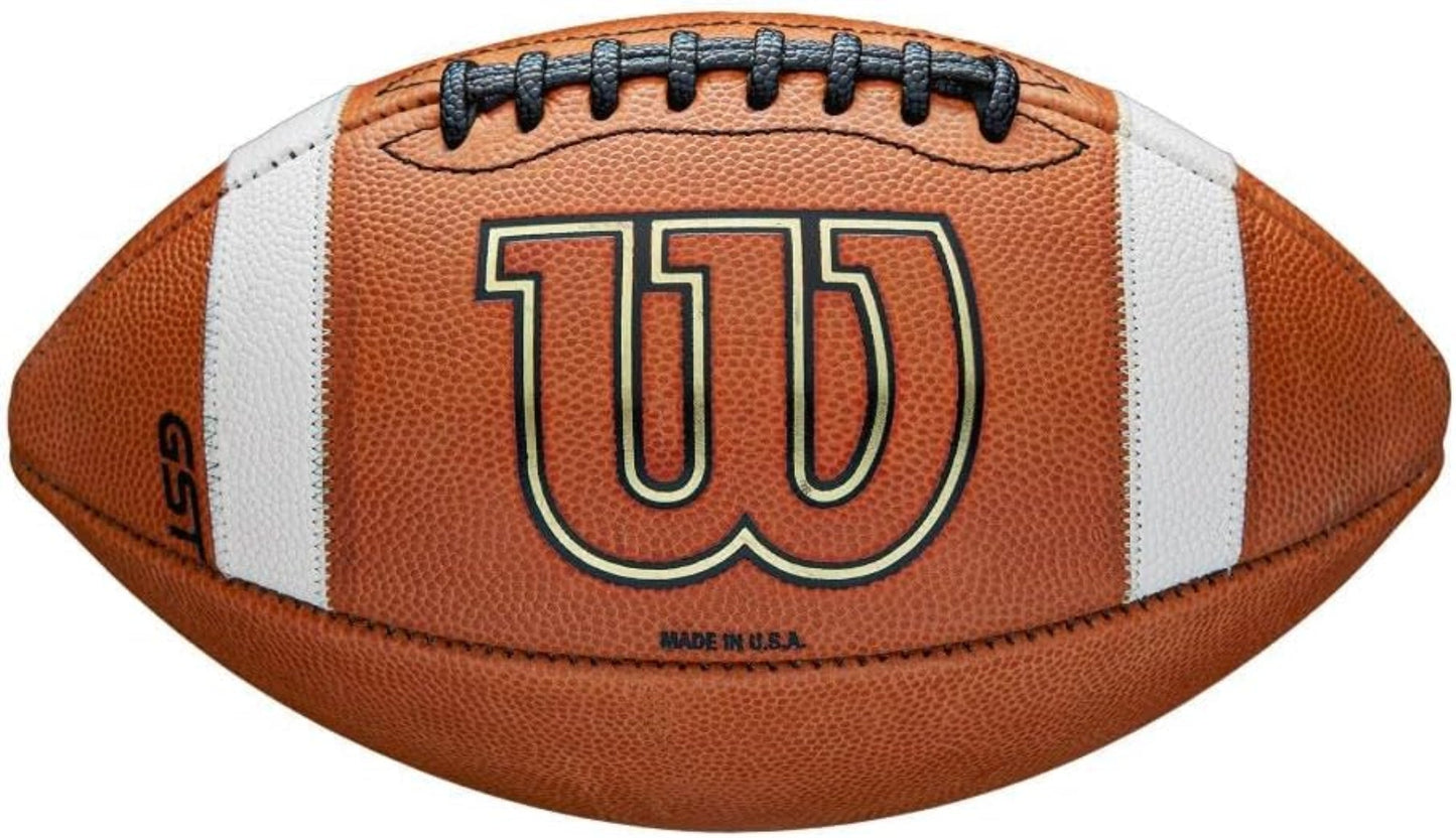Wilson GST NCAA Leather Game Football