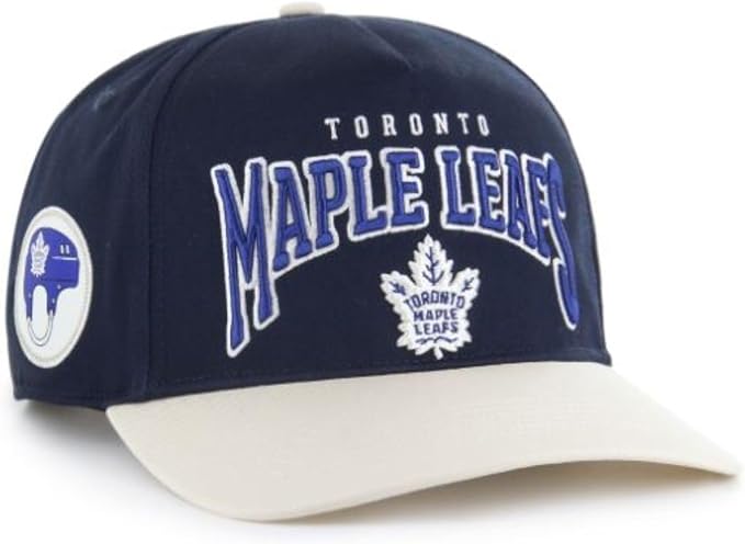 47 NHL Toronto Maple Leafs Hard Hat Arch Hitch Snapback - Navy/Off-White