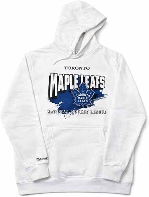Mitchell & Ness NHL Toronto Maple Leafs Premium Seal Hoodie - White