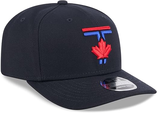 New Era 9SEVENTY MLB Toronto Blue Jays City Connect Adjustable Stretch Snapback Hat - Navy