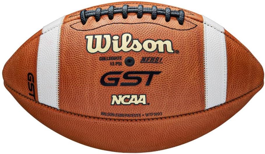 Wilson GST NCAA Leather Game Football