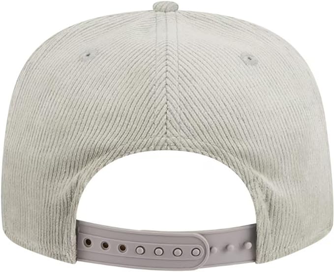 New Era NBA Toronto Raptors Corduroy Golfer Adjustable Snapback Hat - Grey