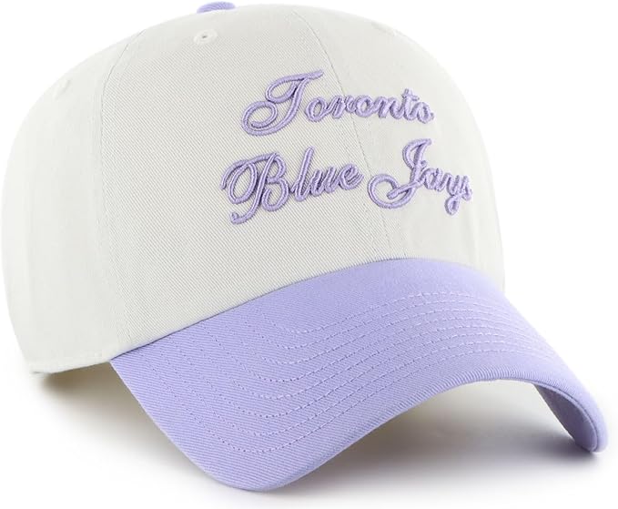 47 MLB Toronto Blue Jays Women's Gelato TT Clean Up - Off White/Purple