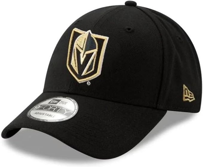 New Era 9FORTY NHL Vegas Golden Knights Adjustable Snapback Hat - Black