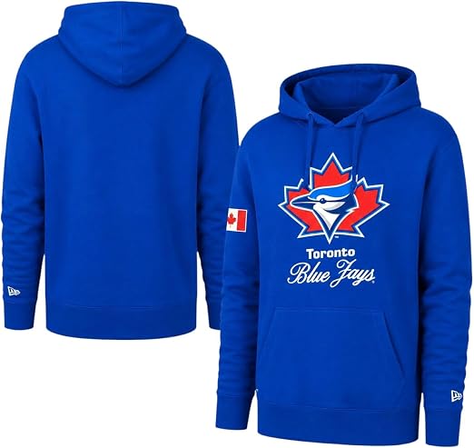 New Era MLB Toronto Blue Jays Cooperstown Canada Day 2026 Pullover Hoodie - Royal Blue