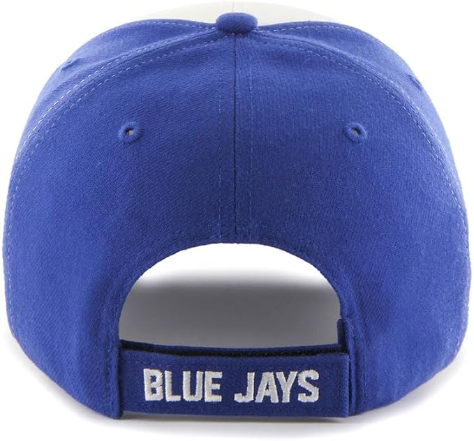 47 MLB Toronto Blue Jays Cooperstown Logo MVP Adjustable Hat