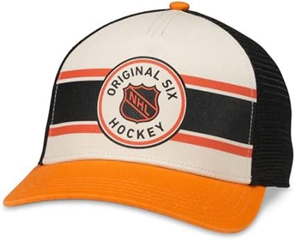 American Needle NHL Original Six Sinclair Snapback - Adjustable Orange