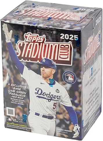 TOPPS 2026 Stadium Club Baseball 8-Pack Blaster Trading Card Box