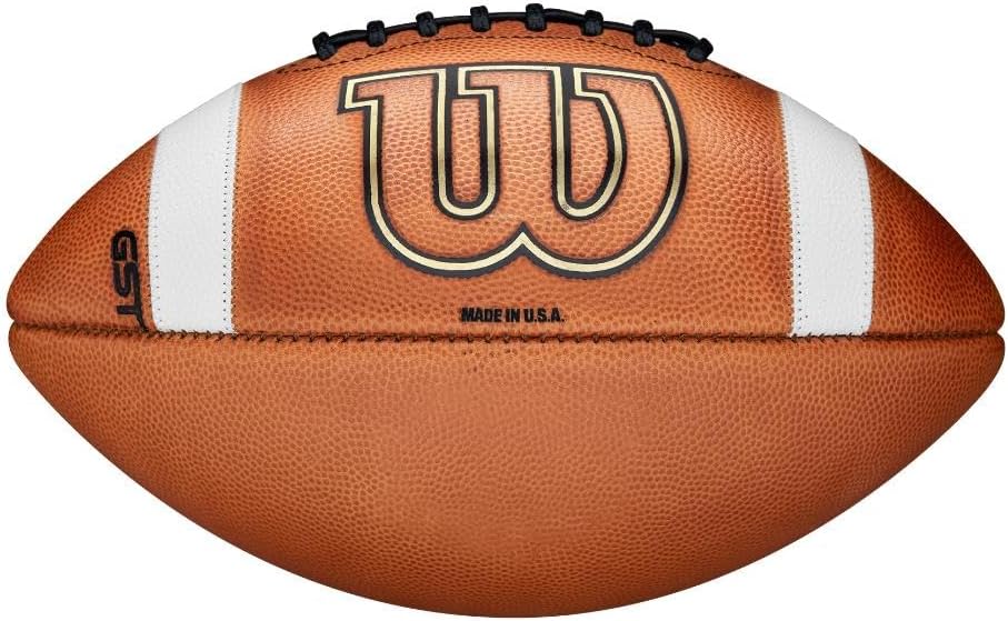 Wilson GST NCAA Leather Game Football