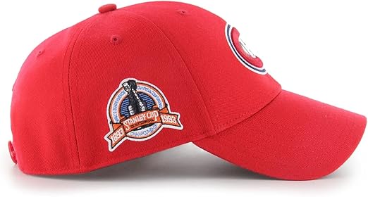 '47 NHL Montreal Canadiens Sure Shot MVP 1993 Stanley Cup Sidepatch Adjustable Cap - Red