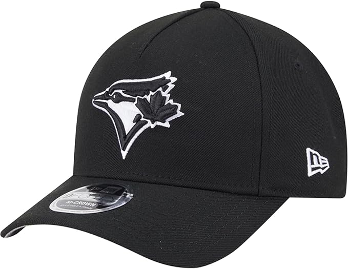 New Era MLB Toronto Blue Jays 9FORTY A-Frame Adjustable Hat - Black