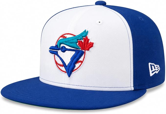 New Era 9FIFTY MLB Toronto Blue Jays Cooperstown Adjustable Snapback Hat - Royal Blue/White