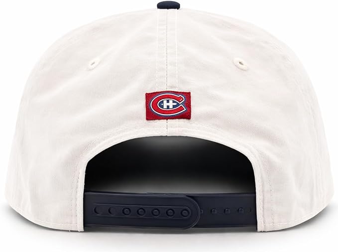 47 NHL Montreal Canadiens Two Tone Rope Adjustable Hitch Snapback Hat - White/Navy