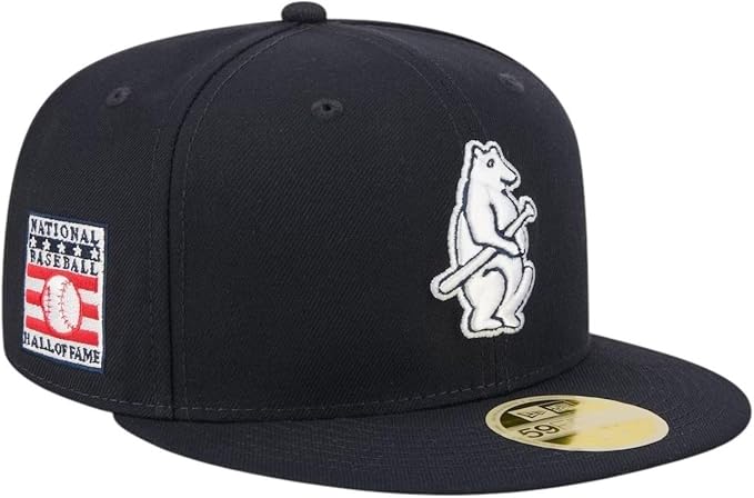 New Era MLB 59FIFTY Chicago Cubs 2026 Baseball Hall of Fame Fitted Hat - Dark Navy
