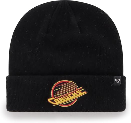 '47 NHL Vancouver Canucks Raised Cuff Knit - Black