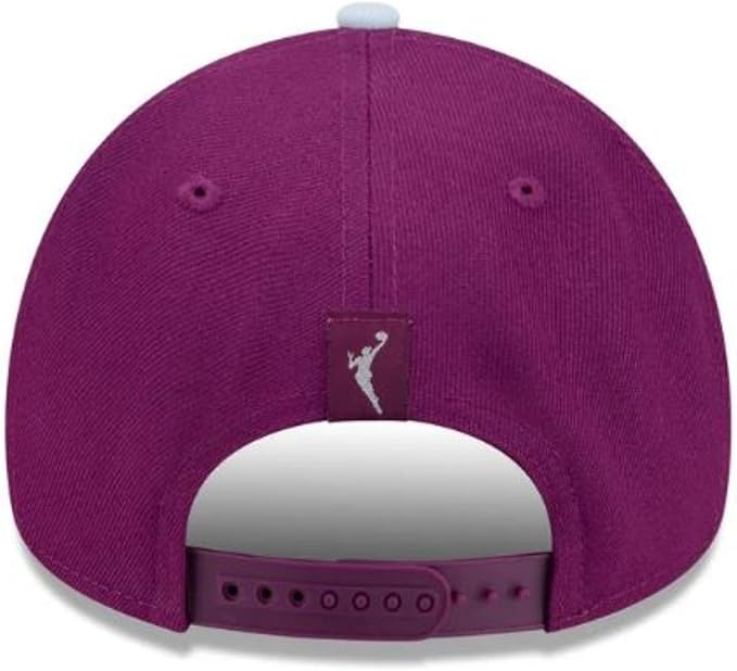 New Era 9FORTY A-Frame WNBA Toronto Tempo 2026 Tip-Off Adjustable Snapback - Purple/Light Blue