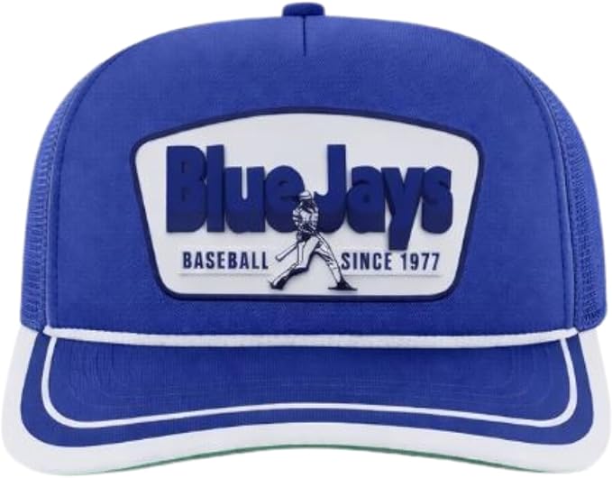 47 MLB Toronto Blue Jays Golden Age Adjustable Foam Hitch Hat - Royal Blue