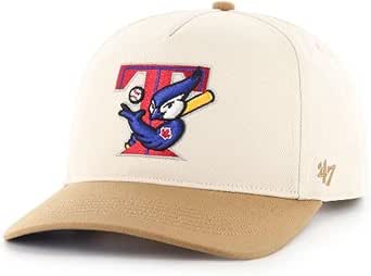 47 Hitch MLB Toronto Blue Jays Cooperstown Retro T Bird Two Tone Adjustable Hat - Beige/Dune