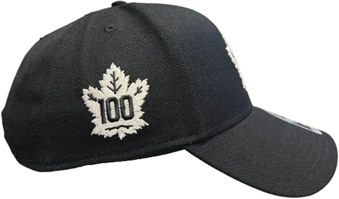 47 MVP NHL Toronto Maple Leafs Vintage Sure Shot Adjustable Snapback Hat - Black