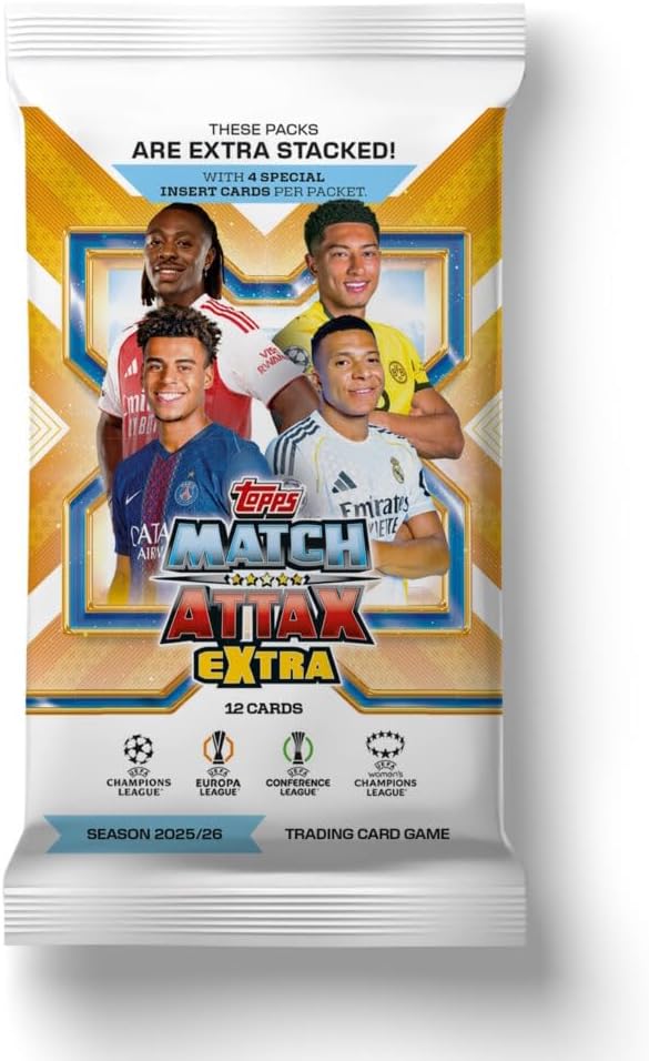TOPPS Match Attax Extra Champions League Cards - Starter Pack Binder
