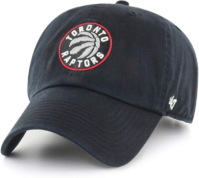 '47 Clean Up NBA Toronto Raptors Adjustable Hat - Black