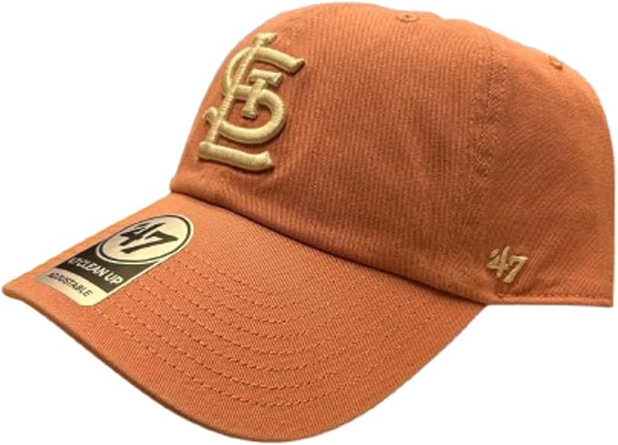47 Clean Up MLB St. Louis Adjustable Hat - Peach