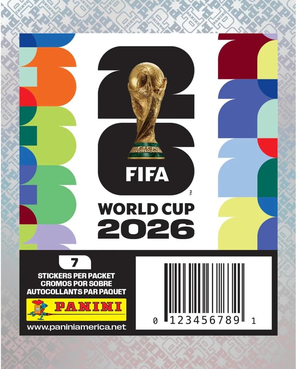 PANINI FIFA World Cup 2026 Offical Album Pack Stickers - Box 50 packs