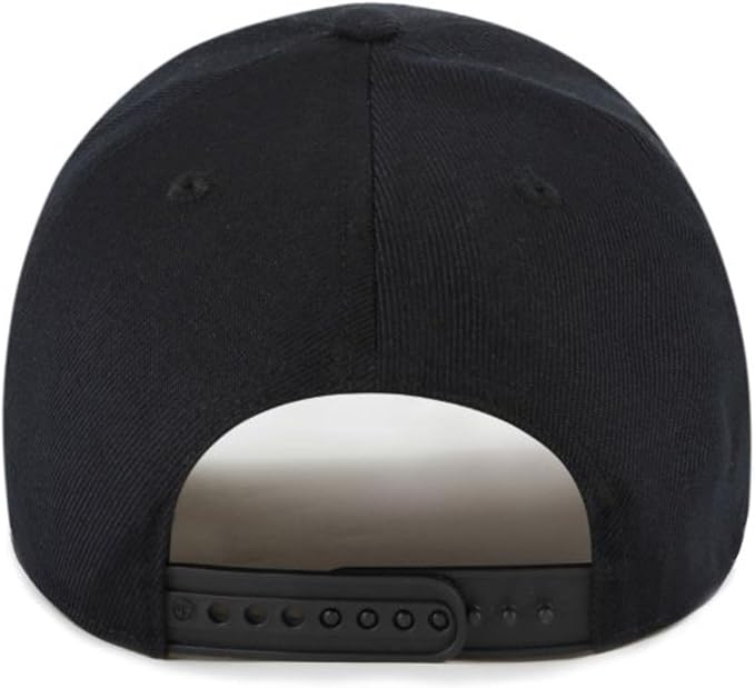 '47 MLB Los Angeles Dodgers Sure Shot MVP Snapback Hat - Black/White