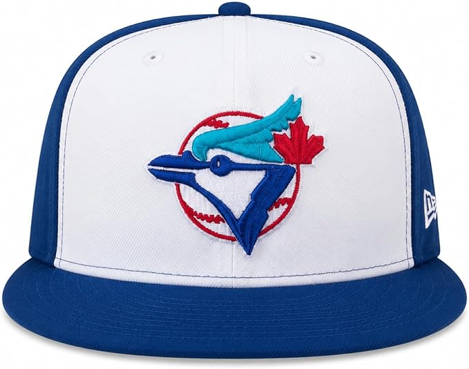 New Era 9FIFTY MLB Toronto Blue Jays Cooperstown Adjustable Snapback Hat - Royal Blue/White