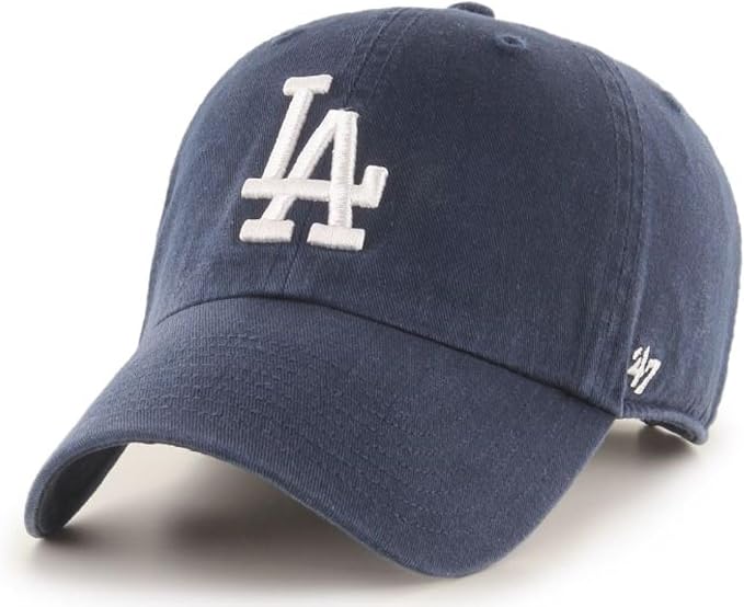 47 Los Angeles Dodgers MLB Clean Up Adjustable Hat - Navy