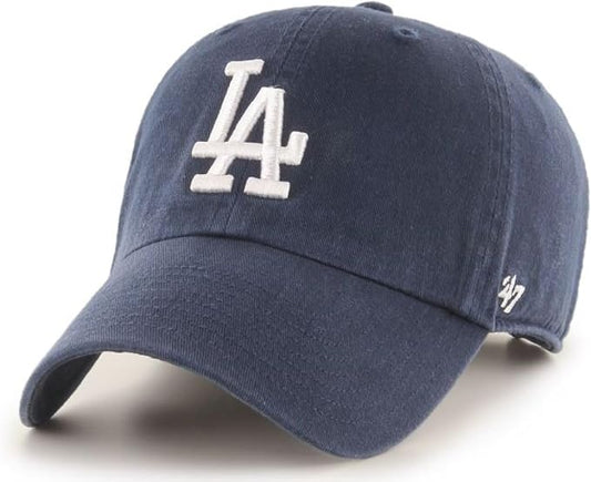 47 Los Angeles Dodgers MLB Clean Up Adjustable Hat - Navy