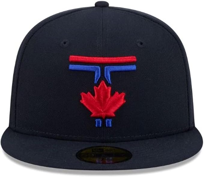 New Era 59FIFTY MLB Toronto Blue Jays 50th Anniversary Side Patch 2026 City Connect Fitted Hat - Navy