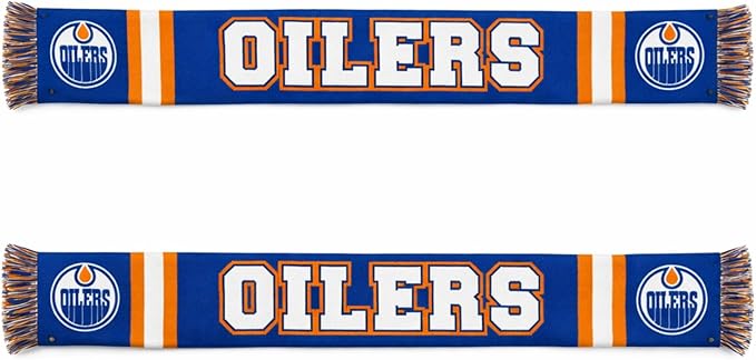 '47 NHL Edmonton Oilers Breakaway Scarf - Blue/Orange