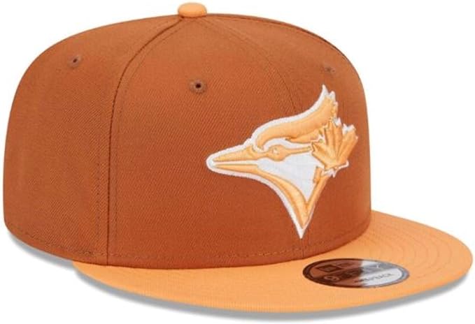 New Era MLB Toronto Blue Jays Two-Tone Color Pack 9FIFTY Snapback Hat - Brown/Orange
