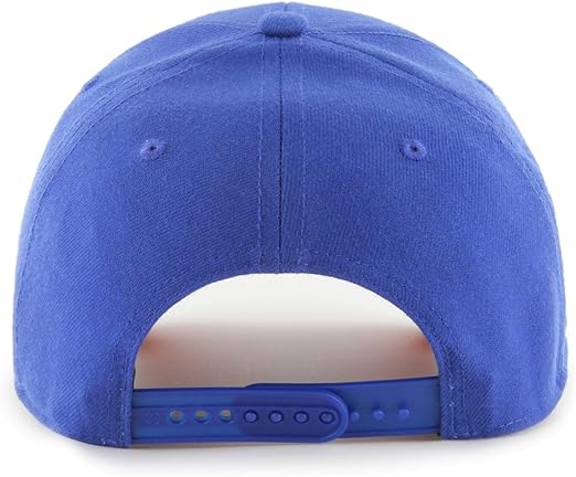 47 NHL Edmonton Oilers Sure Shot MVP Adjustable Snapback Hat Cap - Blue