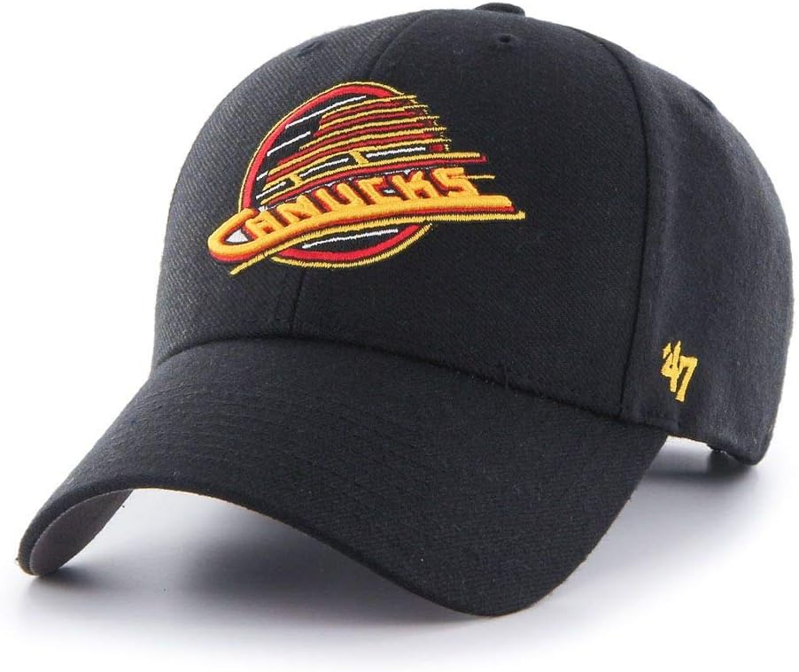 47 MVP NHL Vancouver Canucks Adjustable Hat - Black