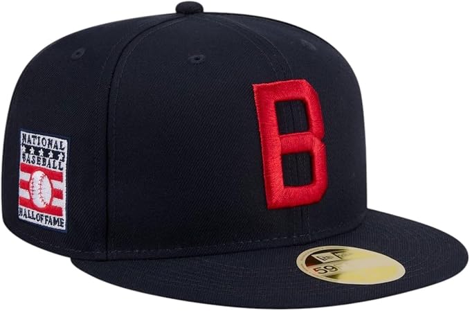 New Era MLB 59FIFTY Boston Red Sox 2026 Baseball Hall of Fame Fitted Hat - Dark Navy