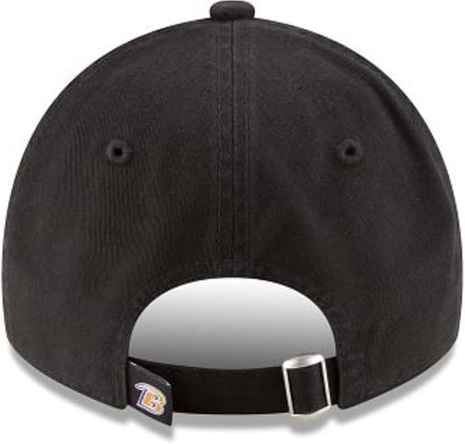 New Era NFL Baltimore Ravens 9TWENTY Adjustable Hat - Black