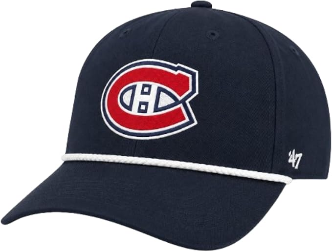'47 NHL Montreal Canadiens Adjustable Rope Hitch Snapback - Navy