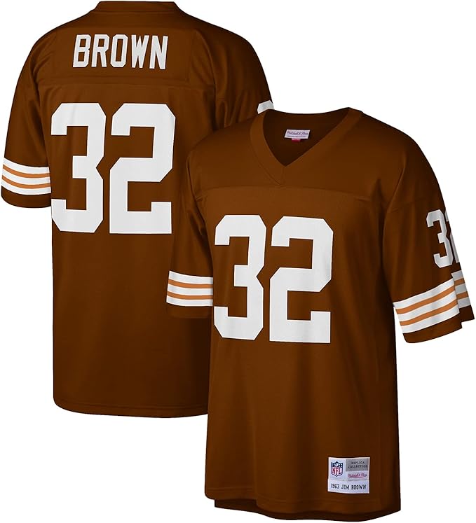 Mitchell & Ness NFL Men's Cleveland Browns Jim Brown #32 Legacy Jersey - Brown