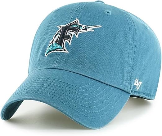 47 MLB Miami Marlins Cooperstown Adjustable Hat - Blue