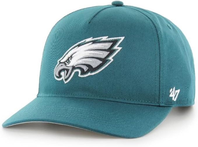 '47 NFL Philadelphia Eagles Hitch RF Adjustable Snapback Hat - Midnight Green