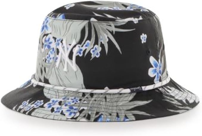 47 New York Yankees MLB Dark Tropic Bucket Hat - Blue