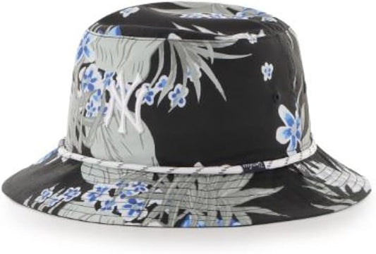 47 New York Yankees MLB Dark Tropic Bucket Hat - Blue